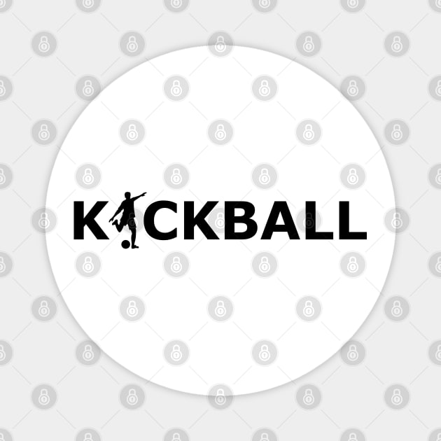Kickball - Kickball Player Magnet by KC Happy Shop